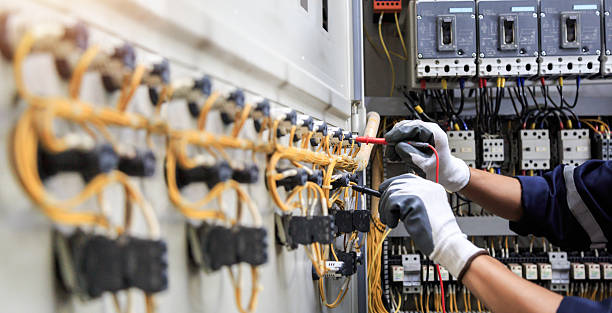 Professional Electrician technician working in Ashton-Sandy Spring, MD